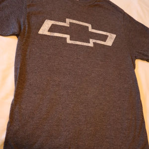 GM Brand Shirts - Boys Chevy Dark Grey T-Shirt Small GM Brand Shirts - Boys Chevy Dark Grey T-Shirt Small